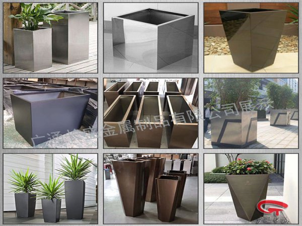 不銹鋼花盆